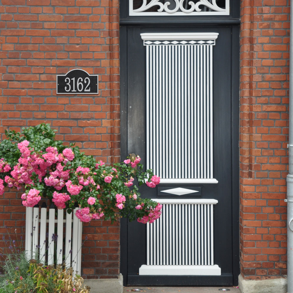 House Number Sign - Arch - Fast and Easy