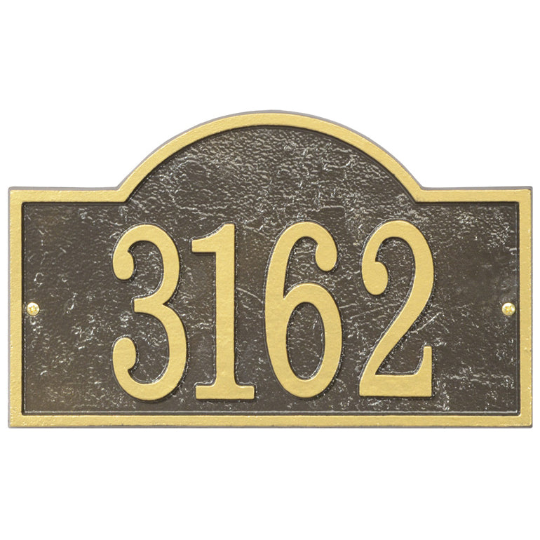 House Number Sign - Arch - Fast and Easy